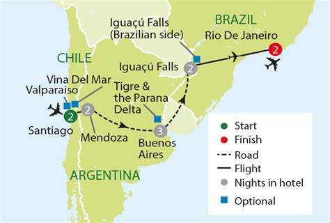 brazil argentina and chile tours
